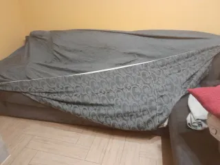 2 Copridiv. grigio fantasia floreale prezzo per 1