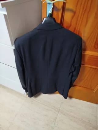 Americana negra de hombre