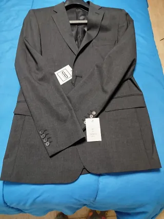 Americana negra de hombre