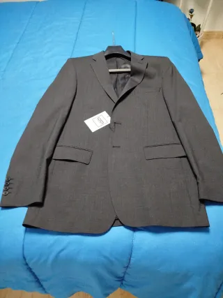 Americana negra de hombre