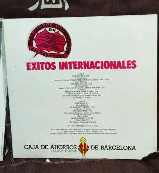 Lote 4 Vinilos Exitos Internacionales y Más