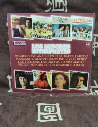 Lote 4 Vinilos Exitos Internacionales y Más