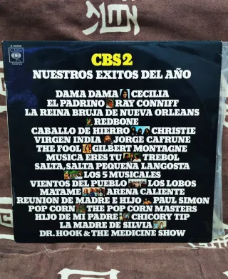 Lote 4 Vinilos Exitos Internacionales y Más