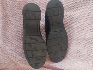 Zapatos Class Anchos Talla 39 Negro/Dorado