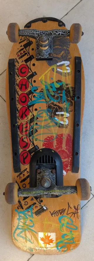 Antiguo Skate Choke de los 80