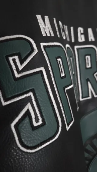 Chaqueta Varsity Michigan State Spartans