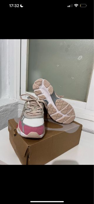 Asics Beige y Rosa