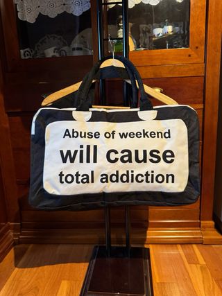 Bolsa con mensaje divertido