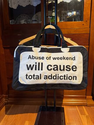 Bolsa con mensaje divertido