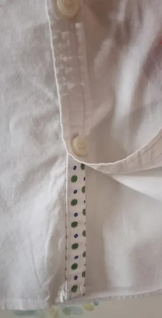 Camicia bianca manica lunga bambino