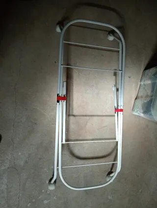 Moisés mimbre con colchón y funda