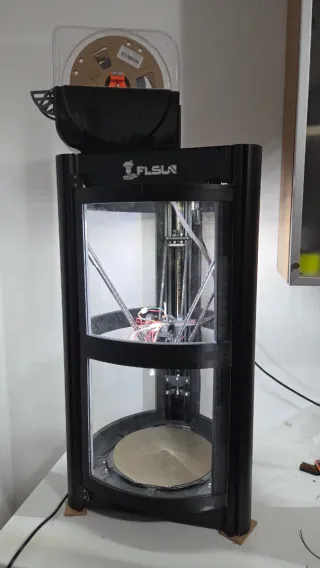 Stampante 3D FLSUN Super Racer Modificata