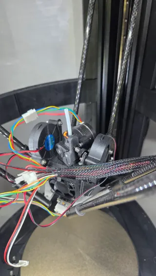 Stampante 3D FLSUN Super Racer Modificata