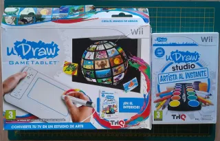 uDraw GameTablet + Juego Wii