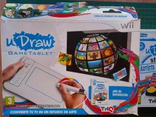 uDraw GameTablet + Juego Wii
