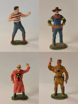 Action Figures Tex Willer Hachette - Set 4