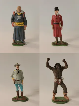 Action Figures Tex Willer Hachette - Set 4