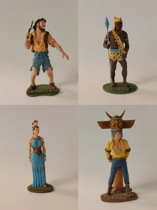 Action Figures Tex Willer Hachette - Set 4