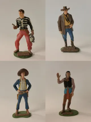 Action Figures Tex Willer Hachette - Set 4
