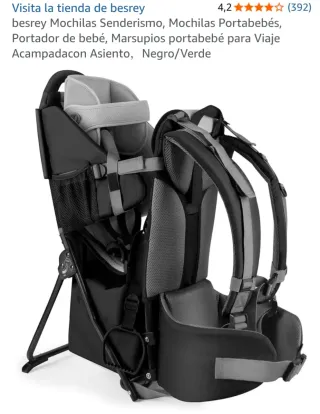 Mochila Portabebés Ergonómica Roja