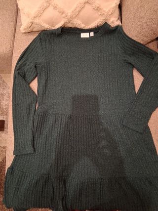 Vestido Vila verde de punto