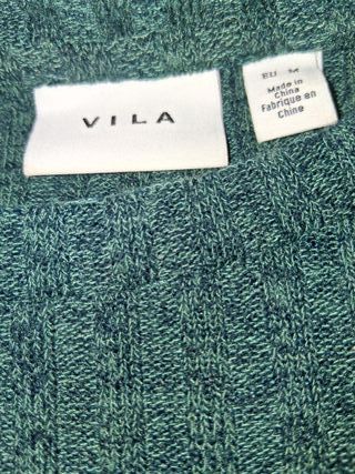 Vestido Vila verde de punto