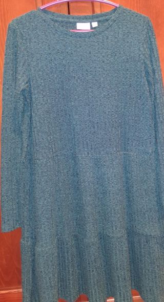 Vestido Vila verde de punto