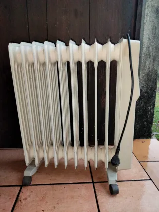 Radiador Eléctrico Agua Blanco