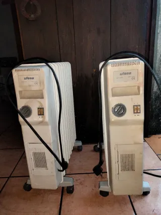 Radiador Eléctrico Agua Blanco