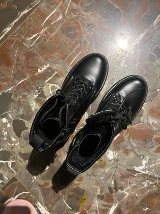 Botas de plataforma negras