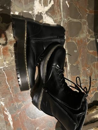 Botas de plataforma negras