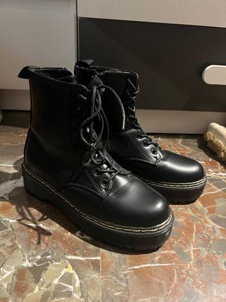 Botas de plataforma negras