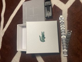 Pulsera Lacoste Plata