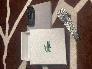 Pulsera Lacoste Plata