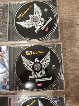 TRIUMPH 1976-1980 3 CDs Hard Rock AOR Canada 70s
