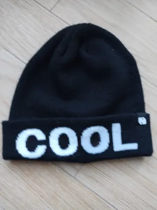 Cappello COOL Unisex Nero Berretto di lana