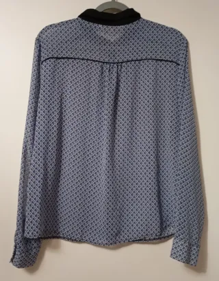 Camicetta donna fantasia geometrica tg 44