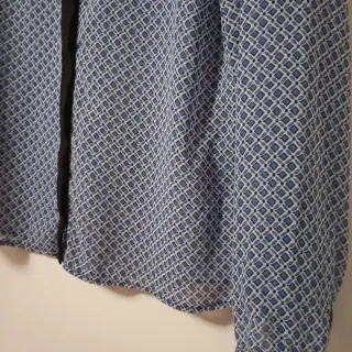 Camicetta donna fantasia geometrica tg 44