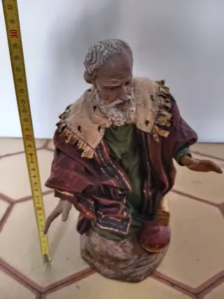 Figuras Reyes Magos Artesanía Serrano Murcia