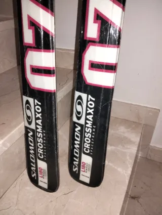 Esquísy botas salomon salto palos scott   ⛷️⛷️