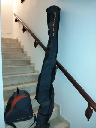 Esquísy botas salomon salto palos scott   ⛷️⛷️