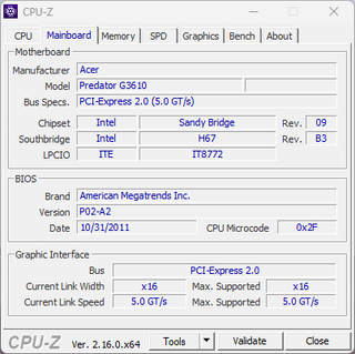 Ordenador Acer Predator G3610
