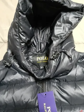 Chaqueta Polo Ralph Lauren Negra con Capucha