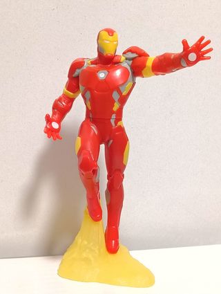 Lote 3 Figuras Marvel: Iron Man, Hulk, Pantera