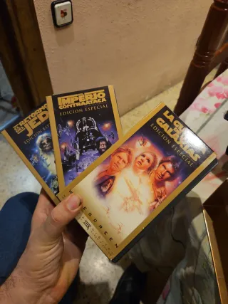 Pack VHS Trilogía La Guerra de las Galaxias Edició