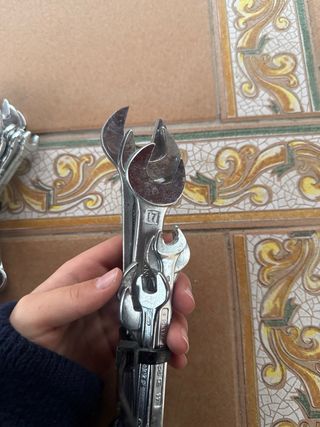 Pack de llaves fijas y combinadas