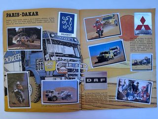 Álbum Motor Adventures Panini