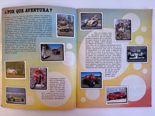 Álbum Motor Adventures Panini