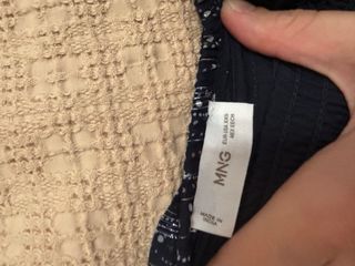 Mango Conjunto fiesta top asimétrico y falda