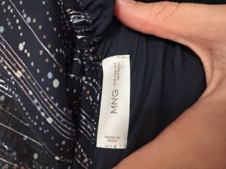 Mango Conjunto fiesta top asimétrico y falda